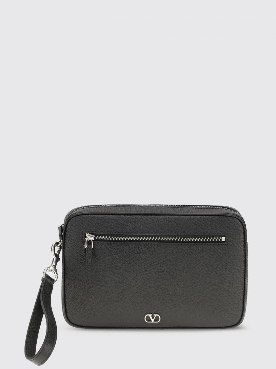Valentino Garavani Grained Calfskin VLogo Signature Document Holder · OS