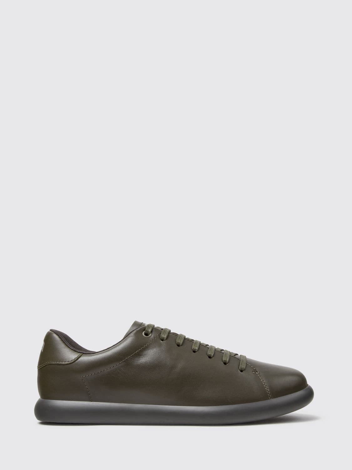 Camper Pelotas Soller Low-Top Sneakers in Smooth Leather with Embossed Rear Logo