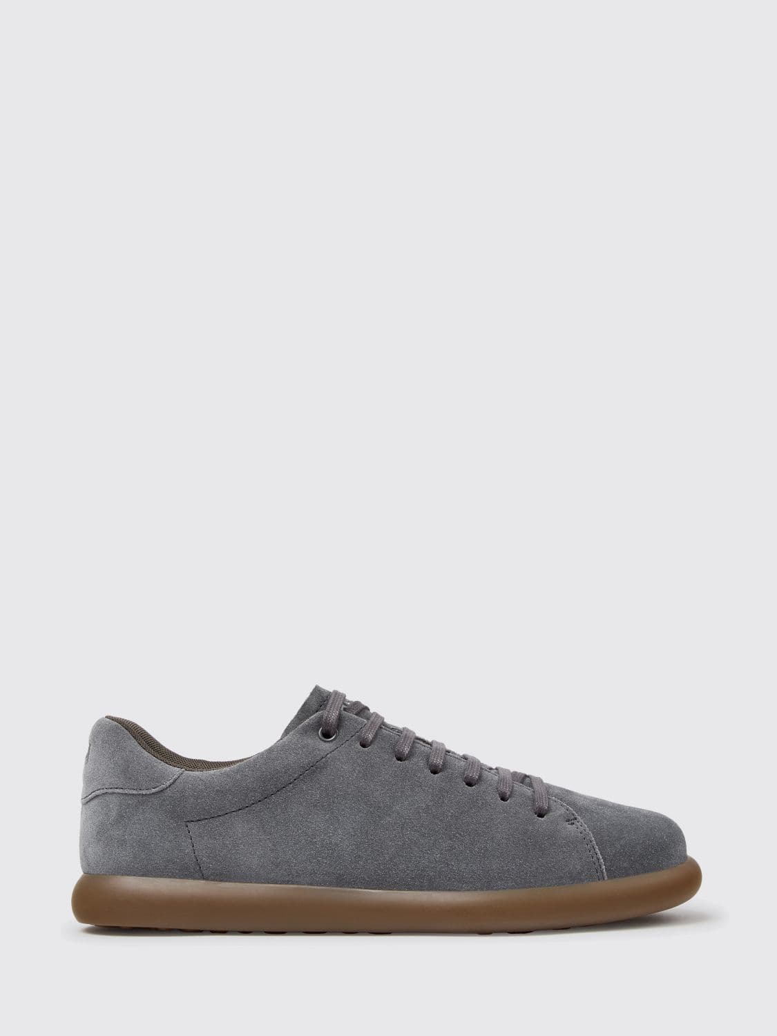Camper Pelotas Soller Low-Top Sneakers in Suede with Embossed Logo