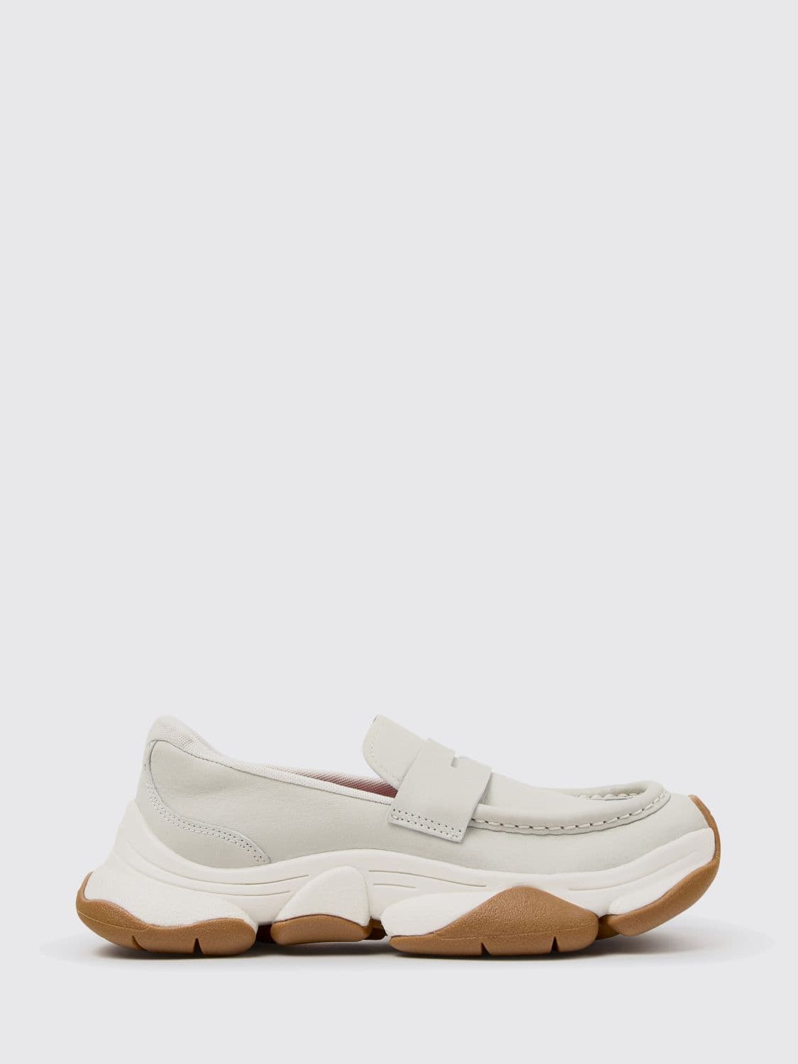 Camper Karst 2 Smooth Leather Loafers with Vibram Rubber Sole