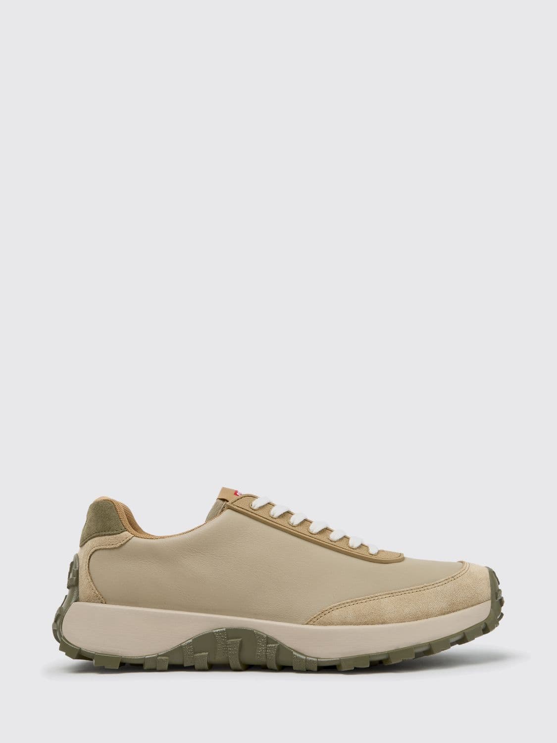 Camper Drift Trail Bicolor Leather Sneakers with Vibram Sole