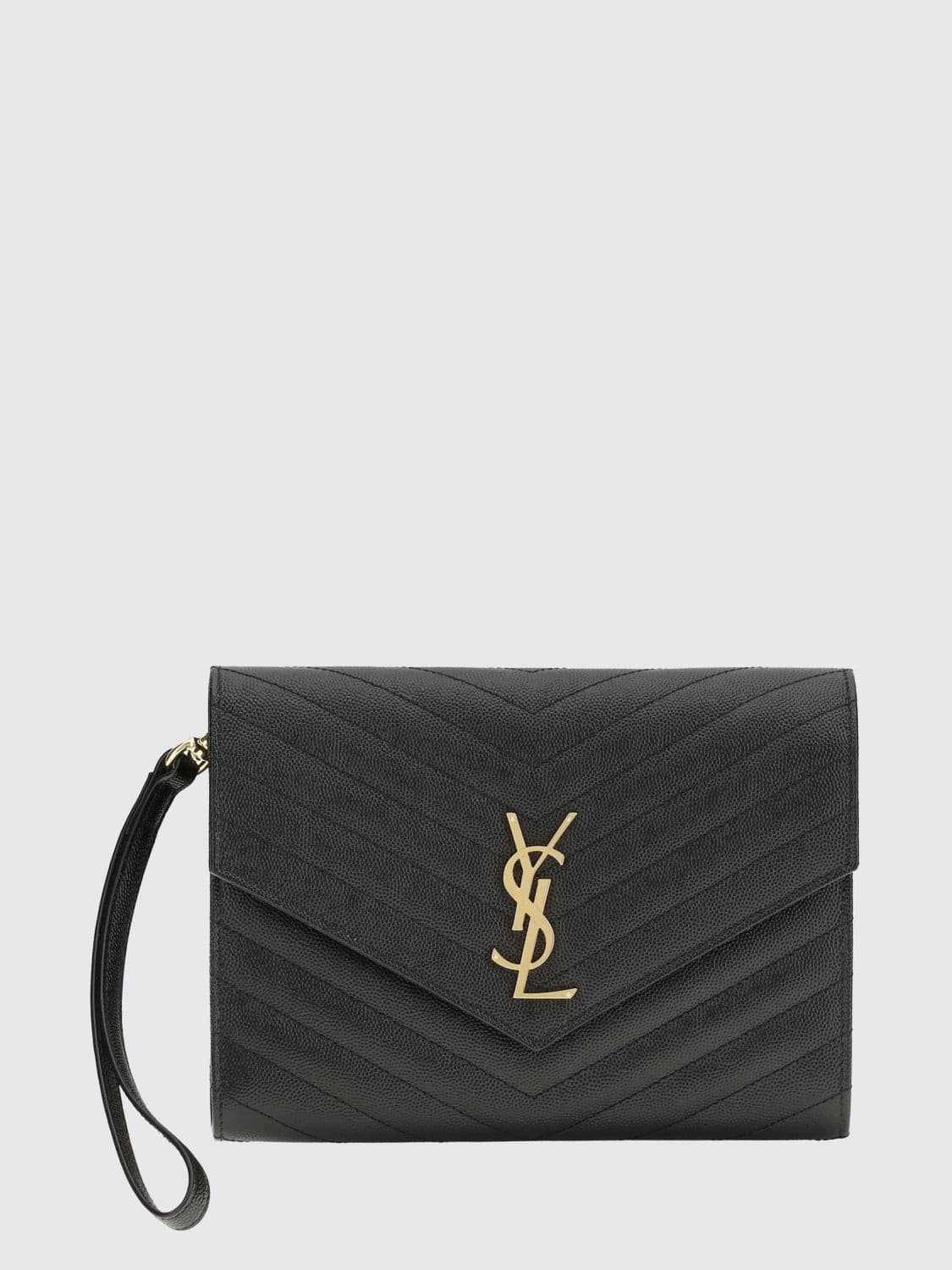 Saint Laurent Cassandre Quilted Leather Mini Bag with YSL Monogram · OS
