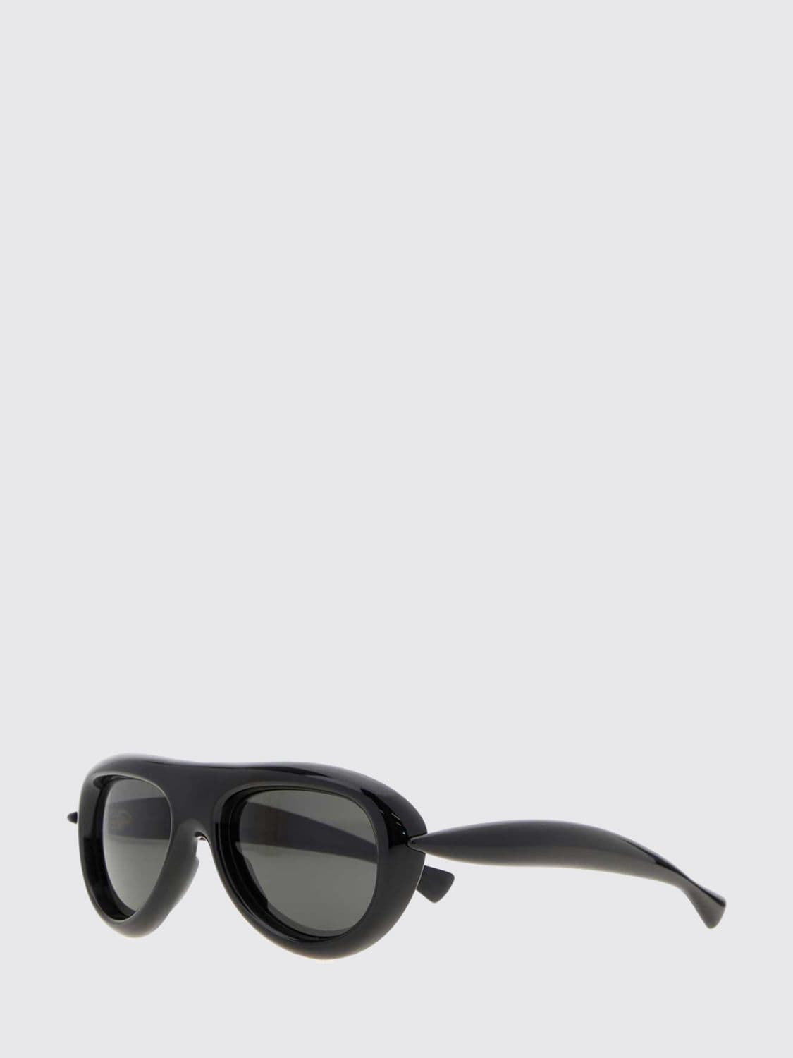 Bottega Veneta Sardine Aviator Sunglasses with Tortoiseshell Frame · OS