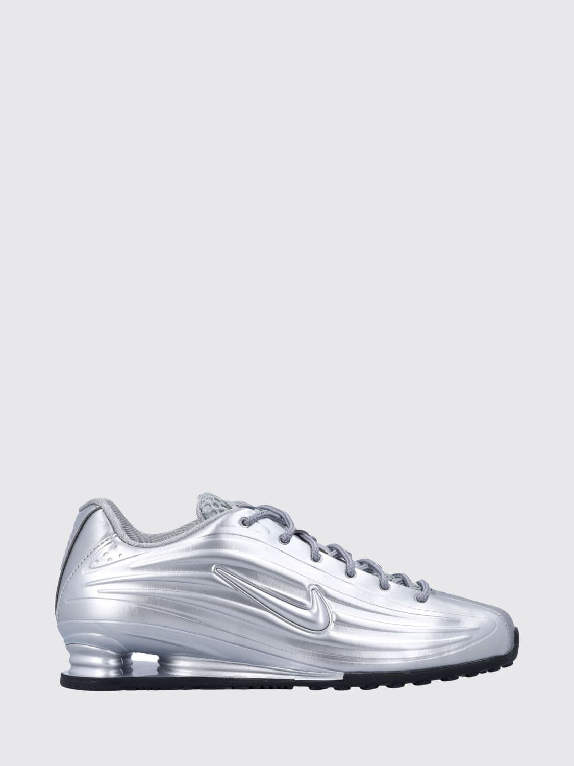 Nike Shox Z Synthetic Leather Trainers with Tone-on-Tone Swoosh Logo