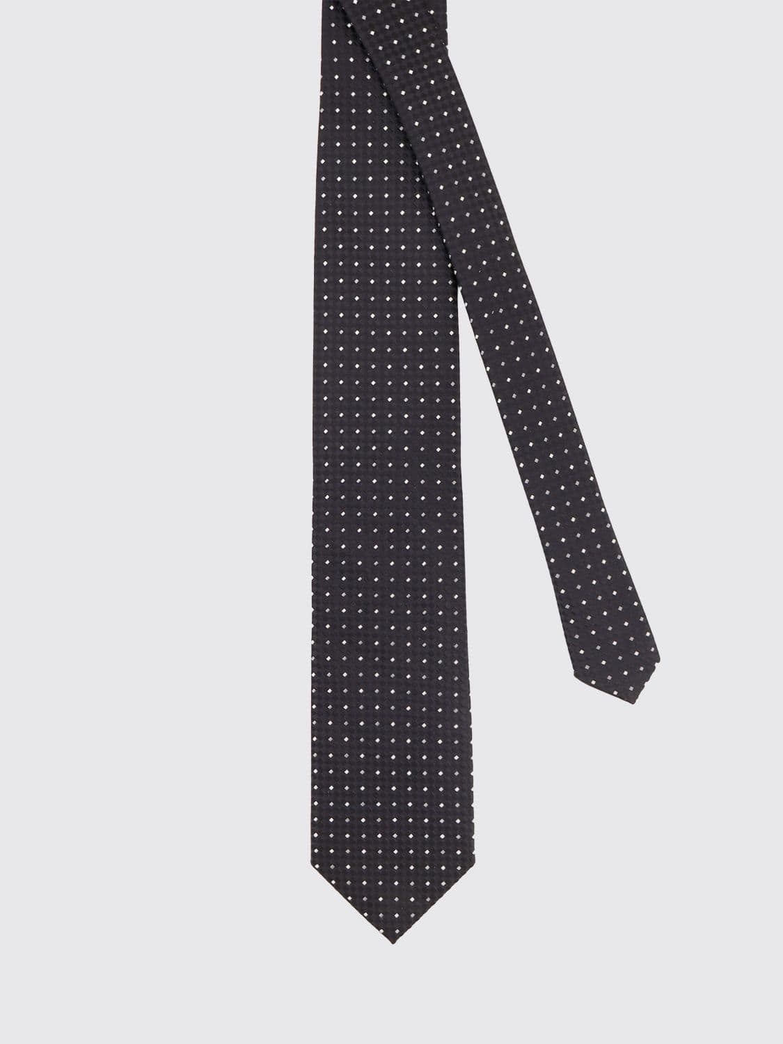 Tom Ford Polka Dot Silk Tie with a 7.5 cm Width · OS