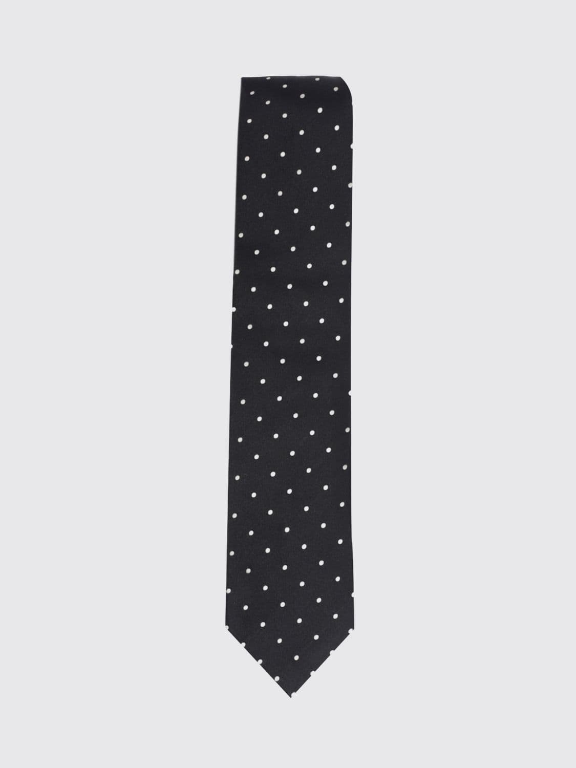 Tom Ford Classic Polka Dot Tie in Pure Jacquard Silk · OS