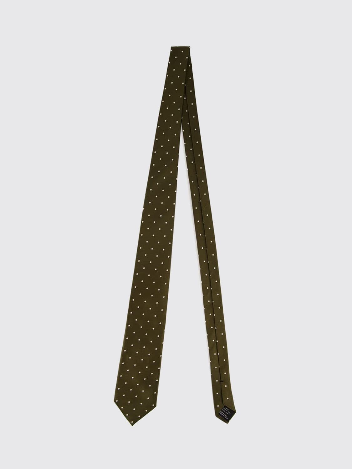 Tom Ford Classic Polka Dot Tie in Pure Jacquard Silk · OS