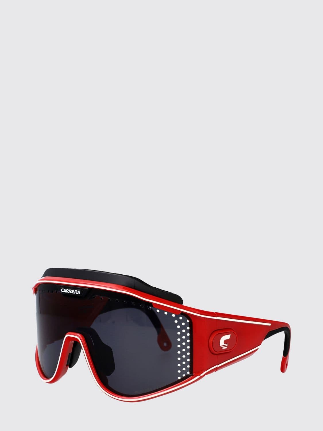 Carrera Polyamide Shield Sunglasses with Contrast Logo