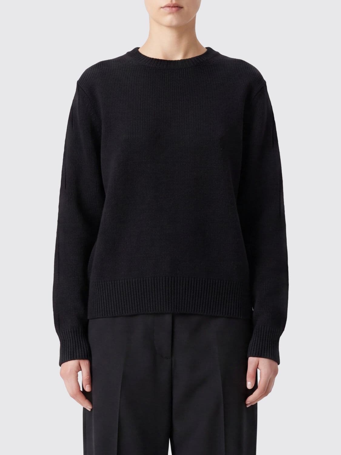 Toteme Dropped-Shoulder Cotton Crewneck Jumper