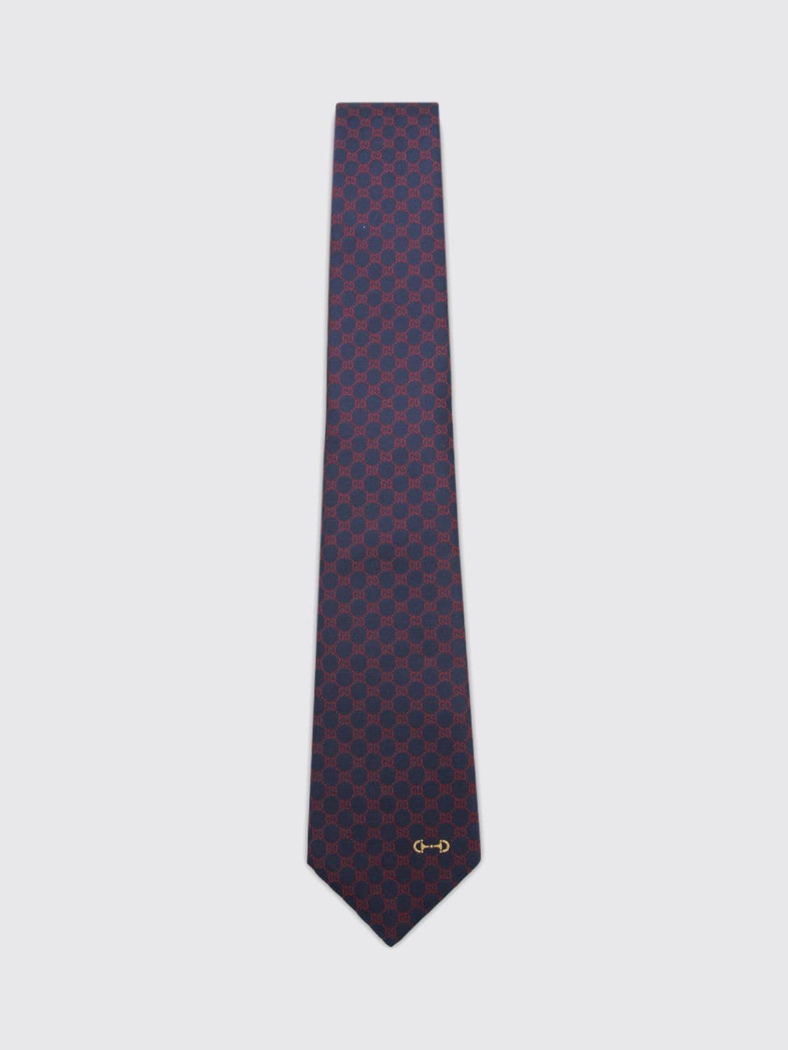 Gucci Tie Men color Navy