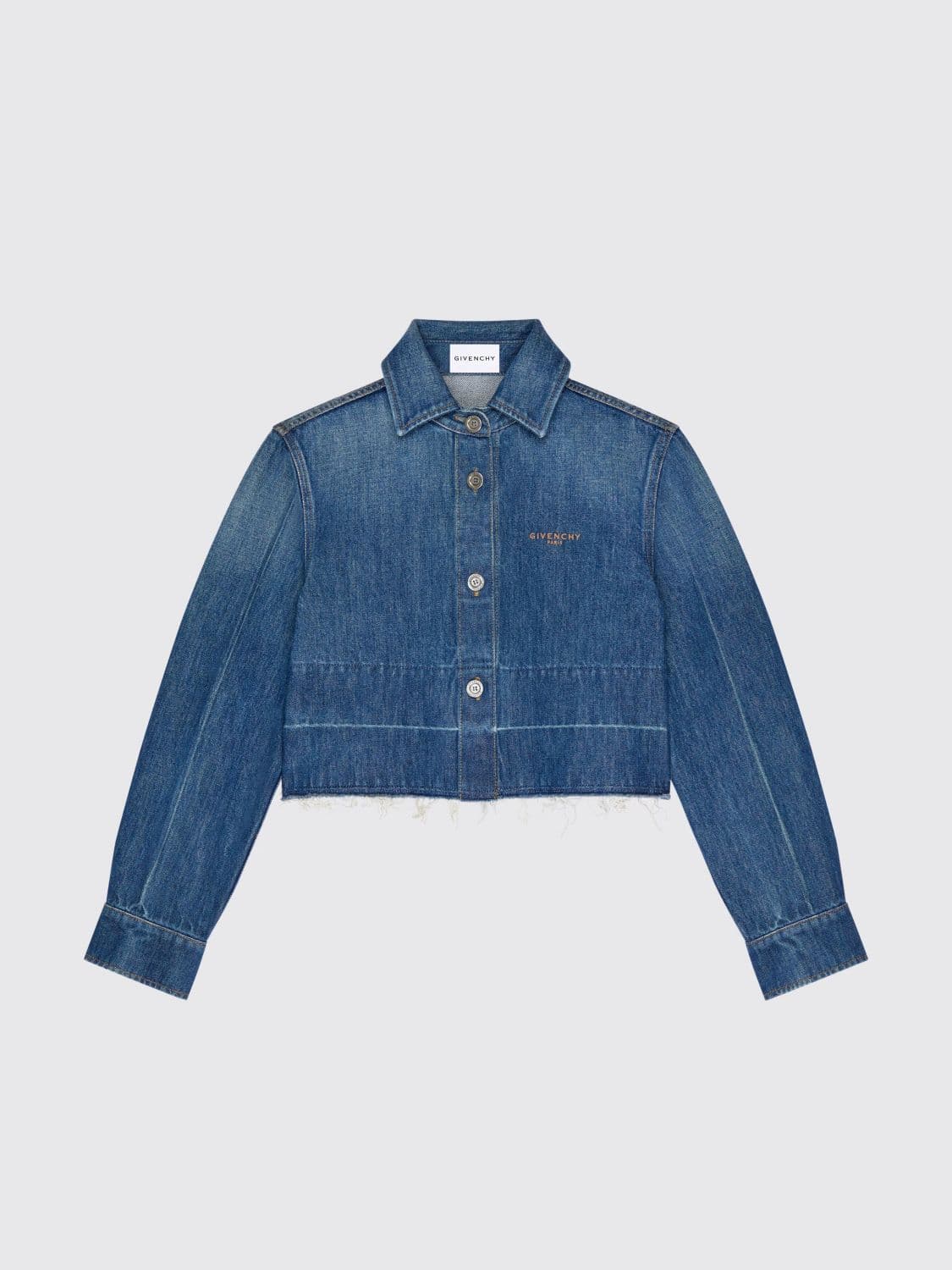 Givenchy Shirt Woman color Denim