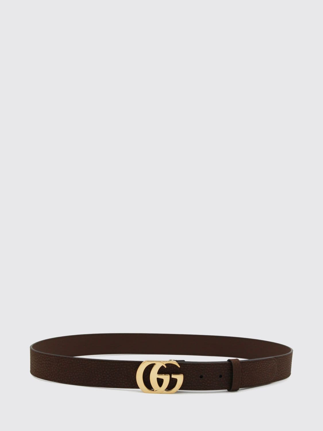 Gucci Adjustable GG Marmont Leather Belt with Iconic GG Monogram Buckle