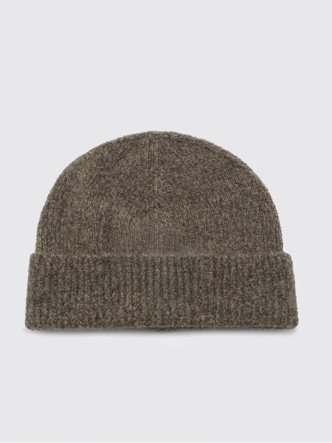 Brunello Cucinelli Wool, Silk and Cashmere Blend Beanie with Turn-Up Cuff