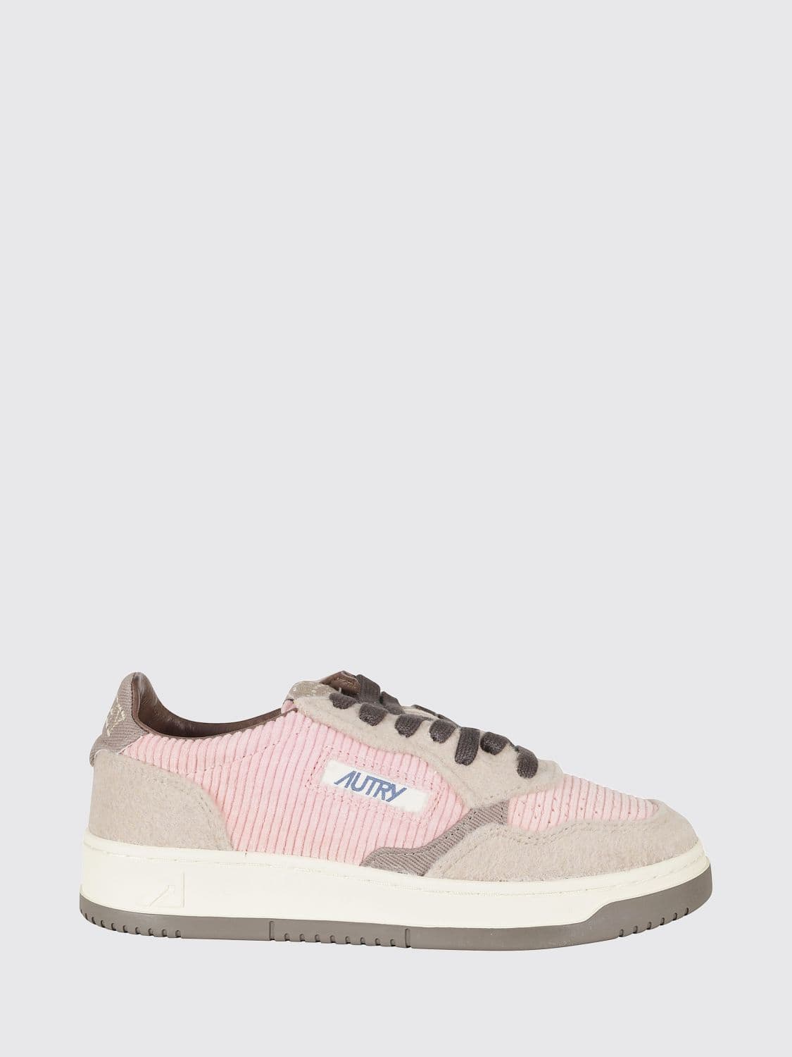 Autry Medalist Low Sneakers for women in Leather and Suede with a Bicolor Design