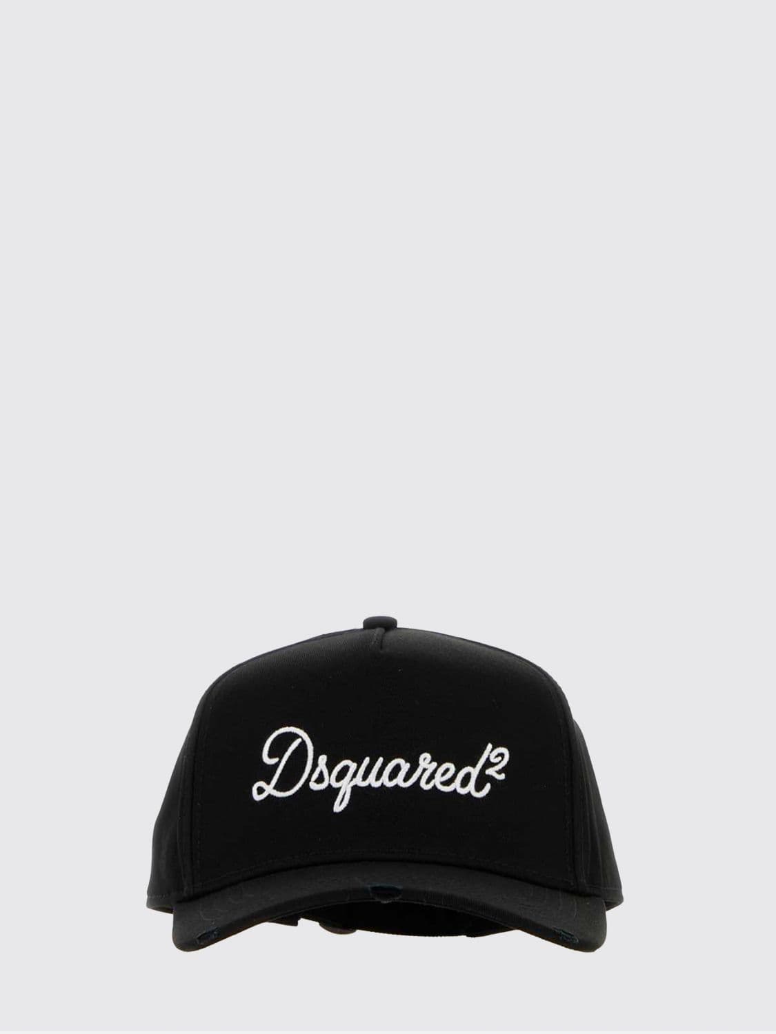 Dsquared2 Tone-on-Tone Embroidered Logo Cotton Baseball Cap · OS