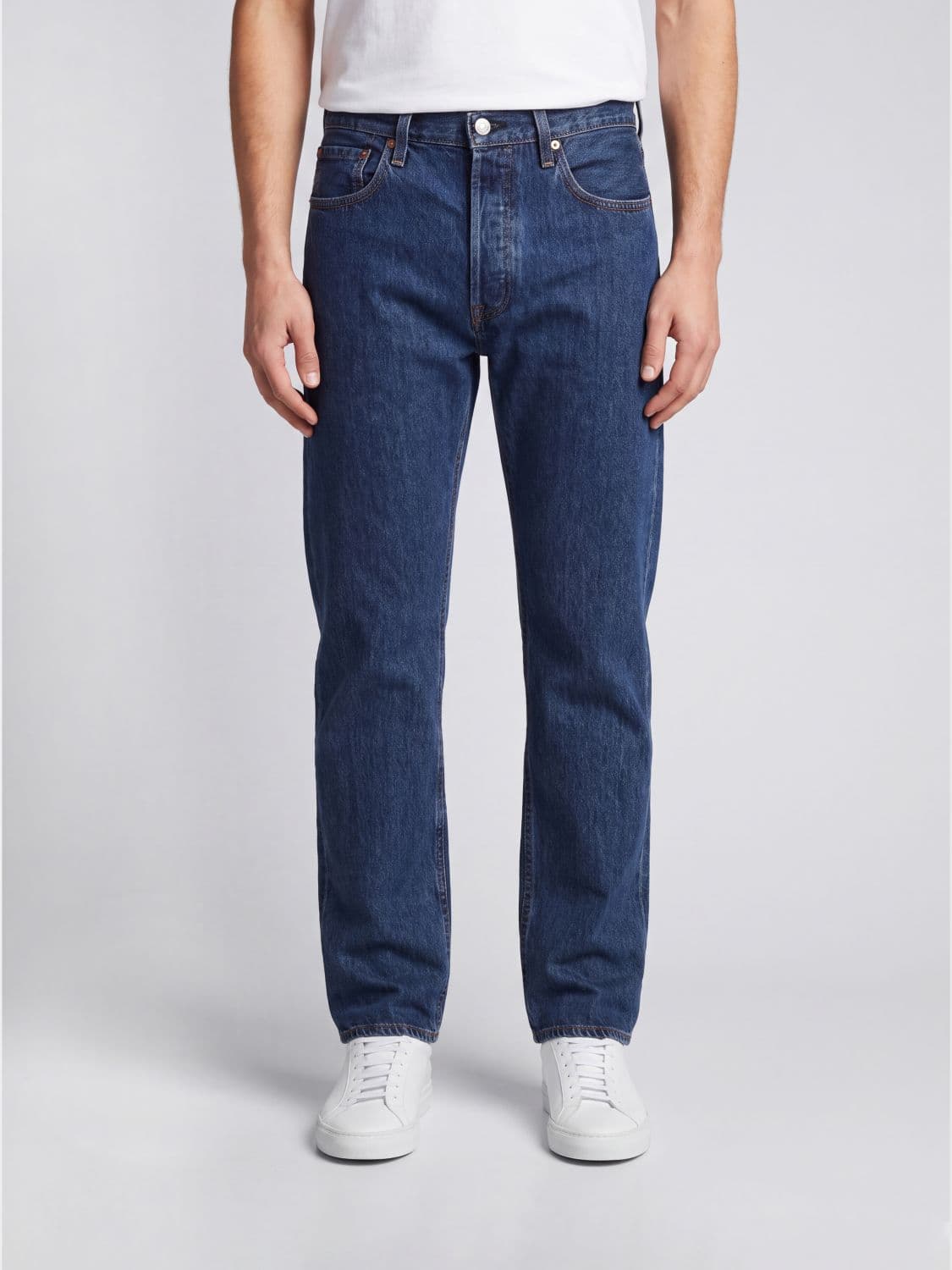 Levi's 5-Pocket Straight-Fit Cotton Denim Jeans