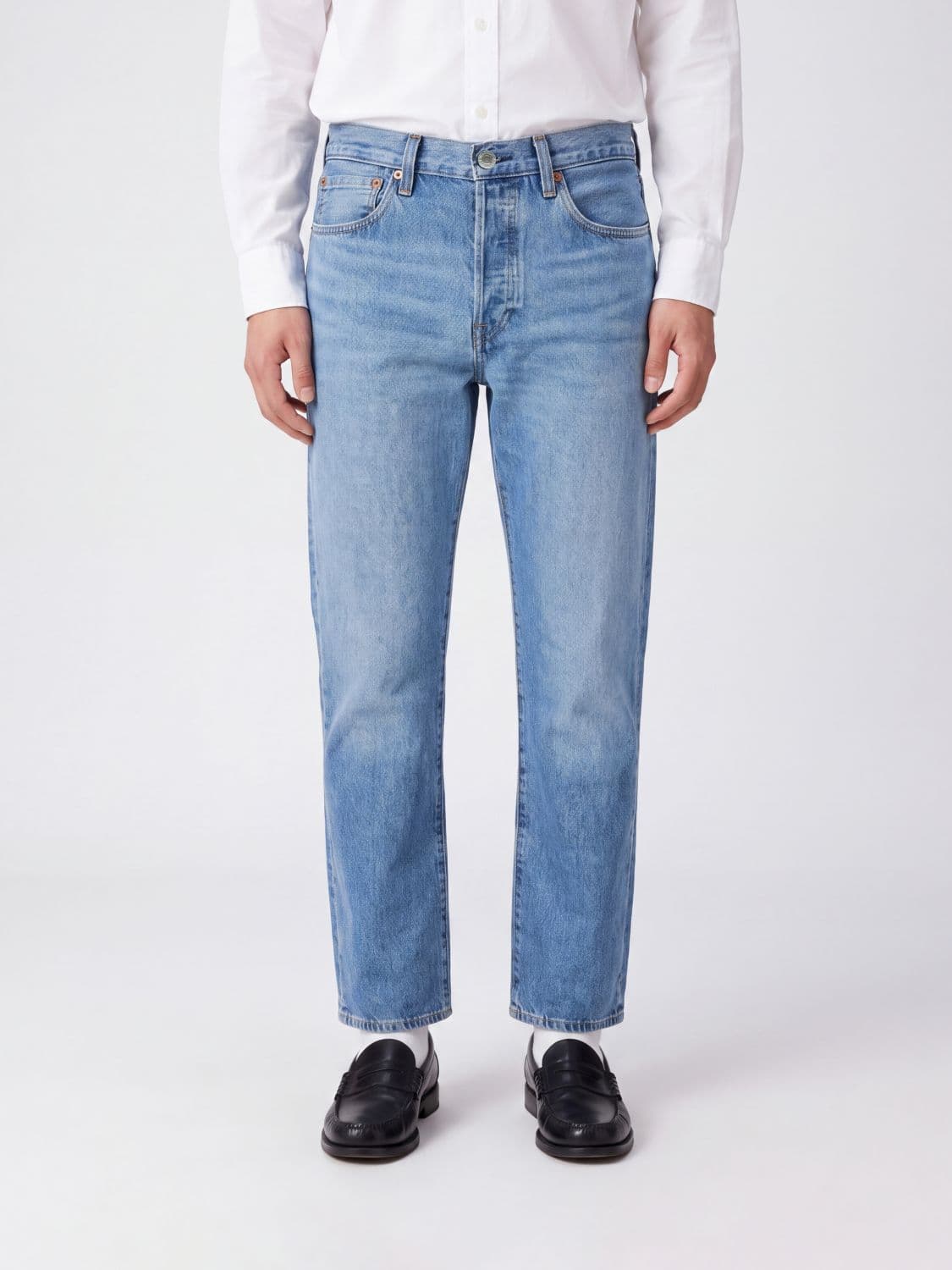 Levi's 5-Pocket Straight-Fit Cotton Denim Jeans