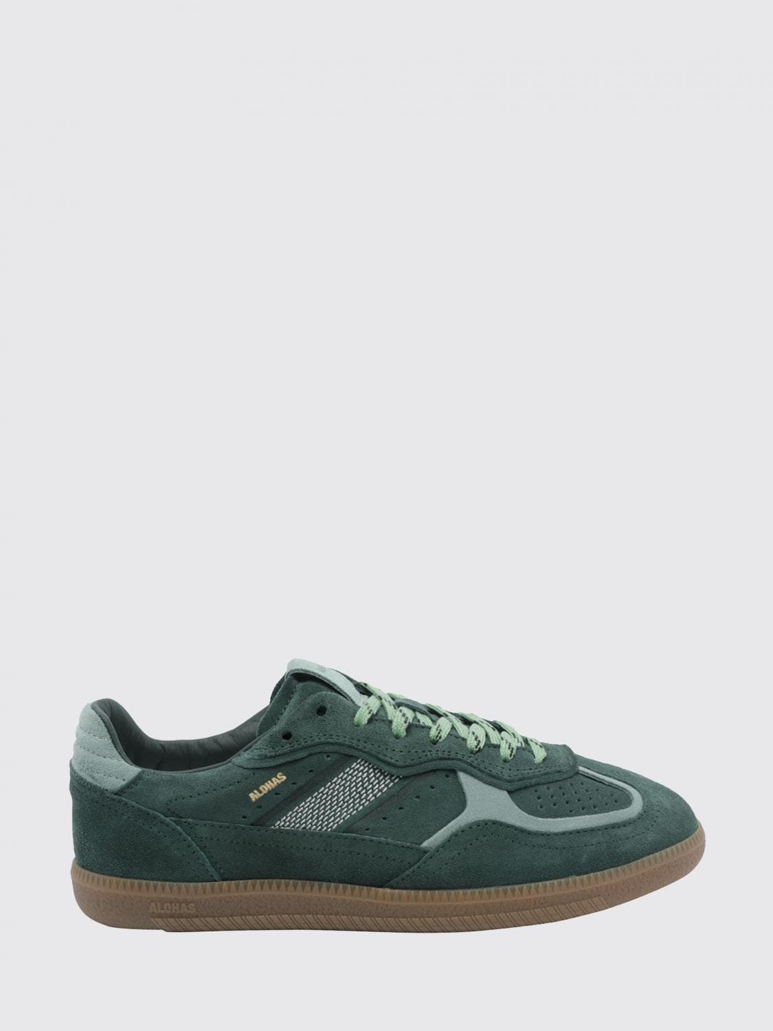 Alohas TB.490 Color-Block Leather and Suede Sneakers