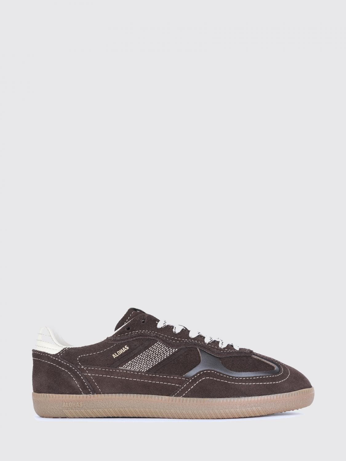 Alohas TB.490 Color-Block Leather and Suede Sneakers
