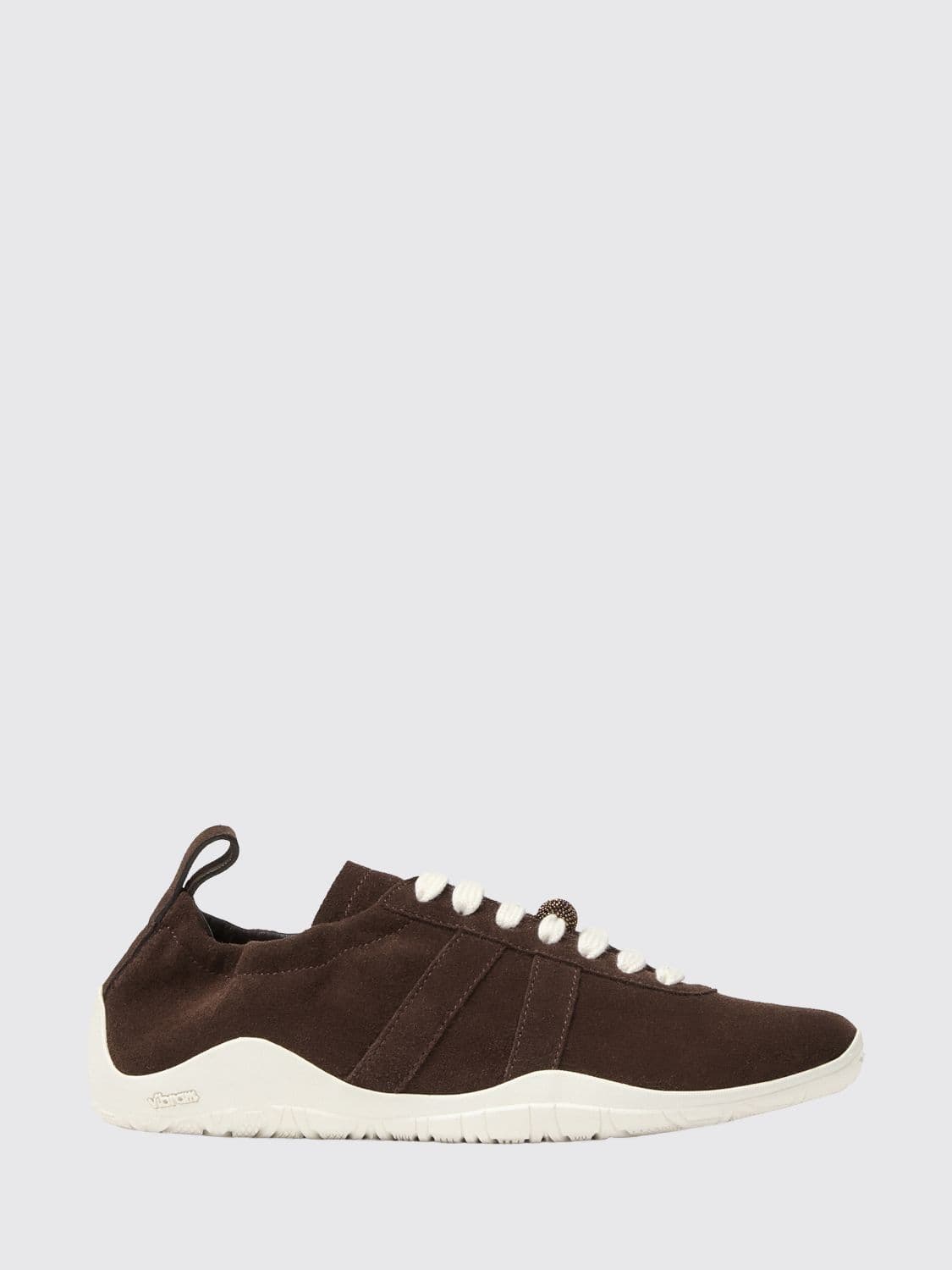 Fabiana Filippi Suede Low-Top Sneakers with Vibram Sole