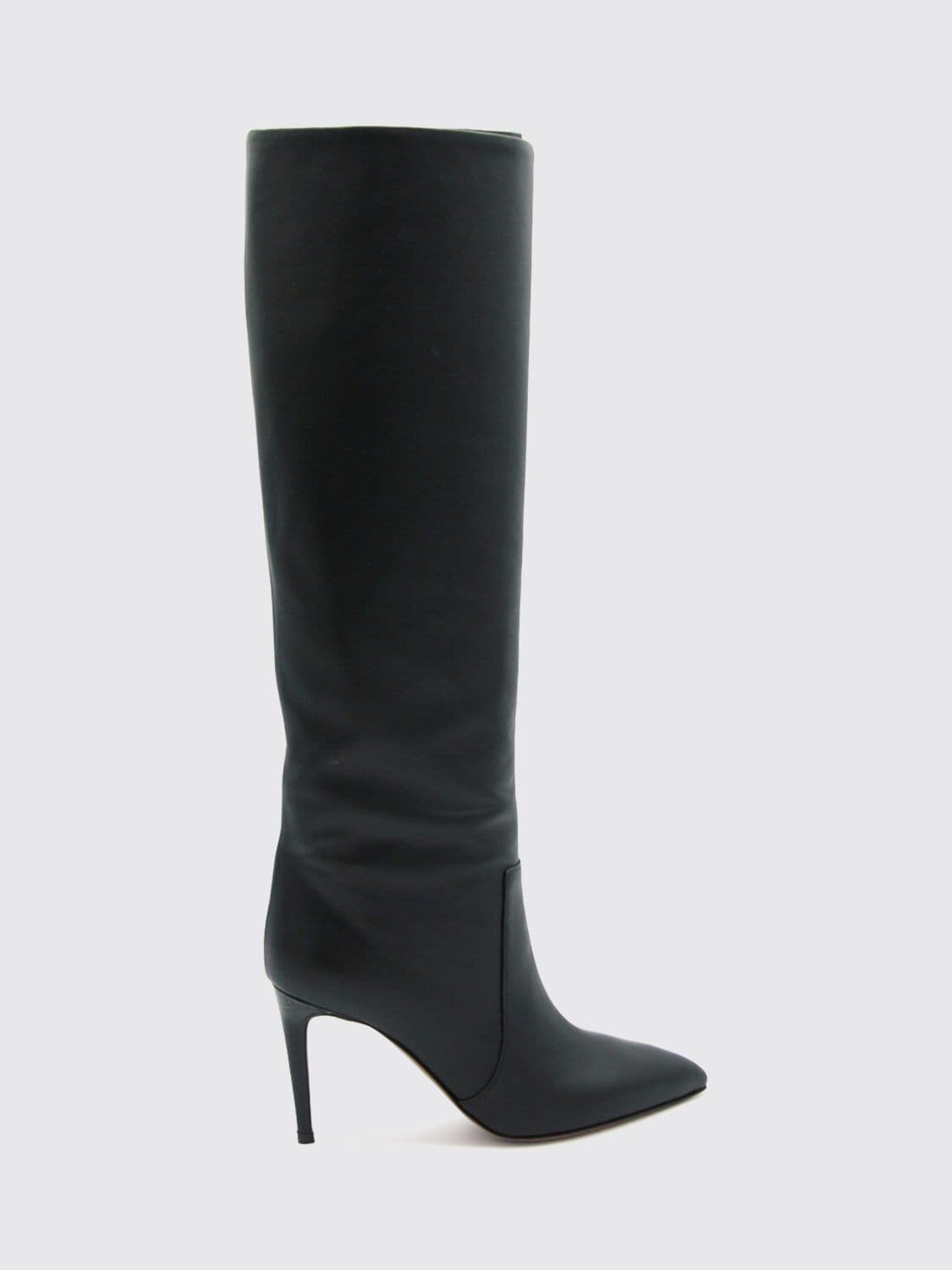 Paris Texas Over-the-Knee Leather Boots with High Stiletto Heel and Tapered Toe