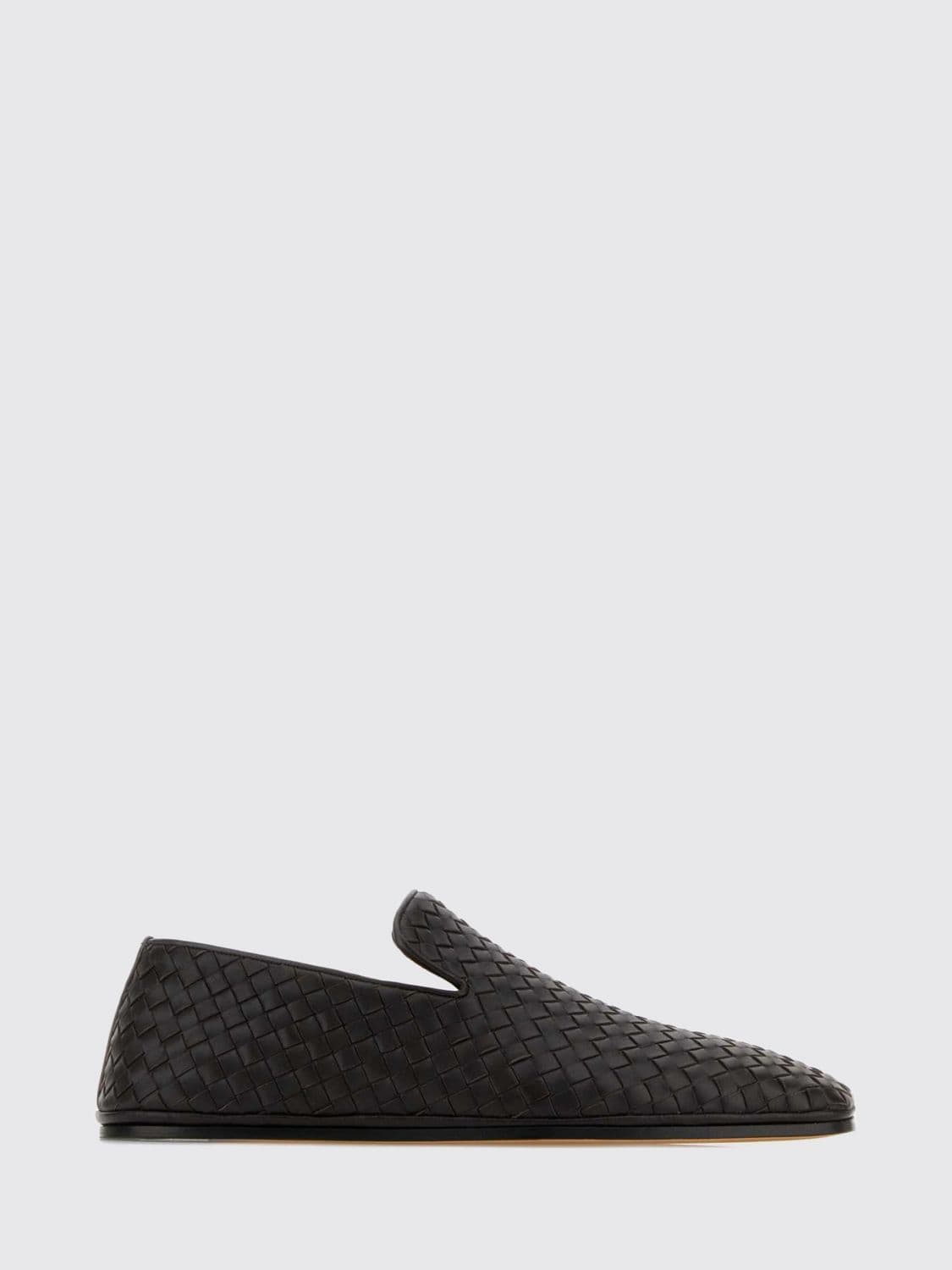 Bottega Veneta Palazzo Intrecciato Lambskin Loafers · 44