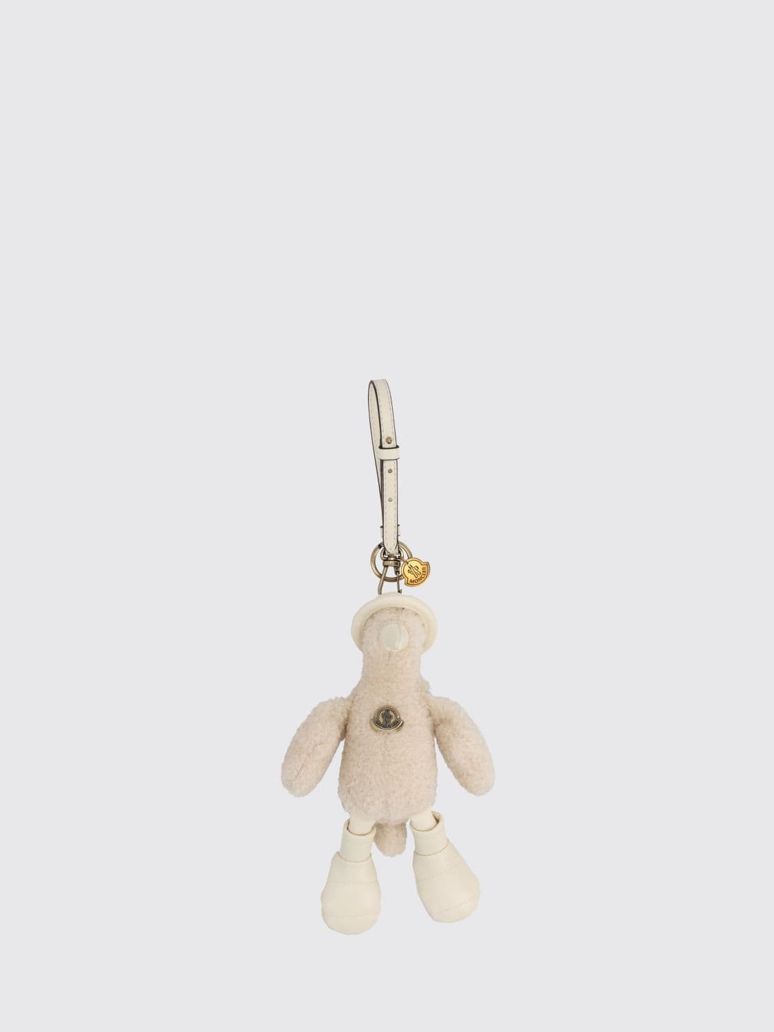 Moncler Key Chain Woman color Ivory · OS