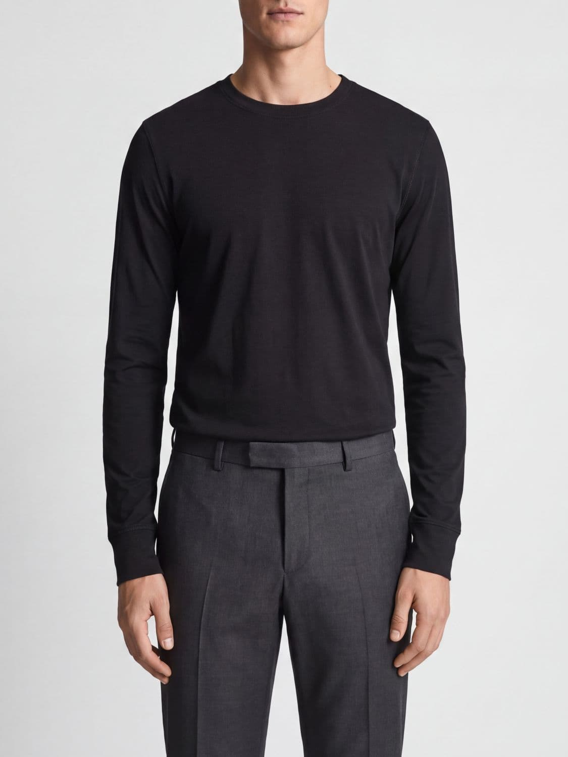 Tom Ford Lyocell and Cotton Long-Sleeved Crew Neck Jumper