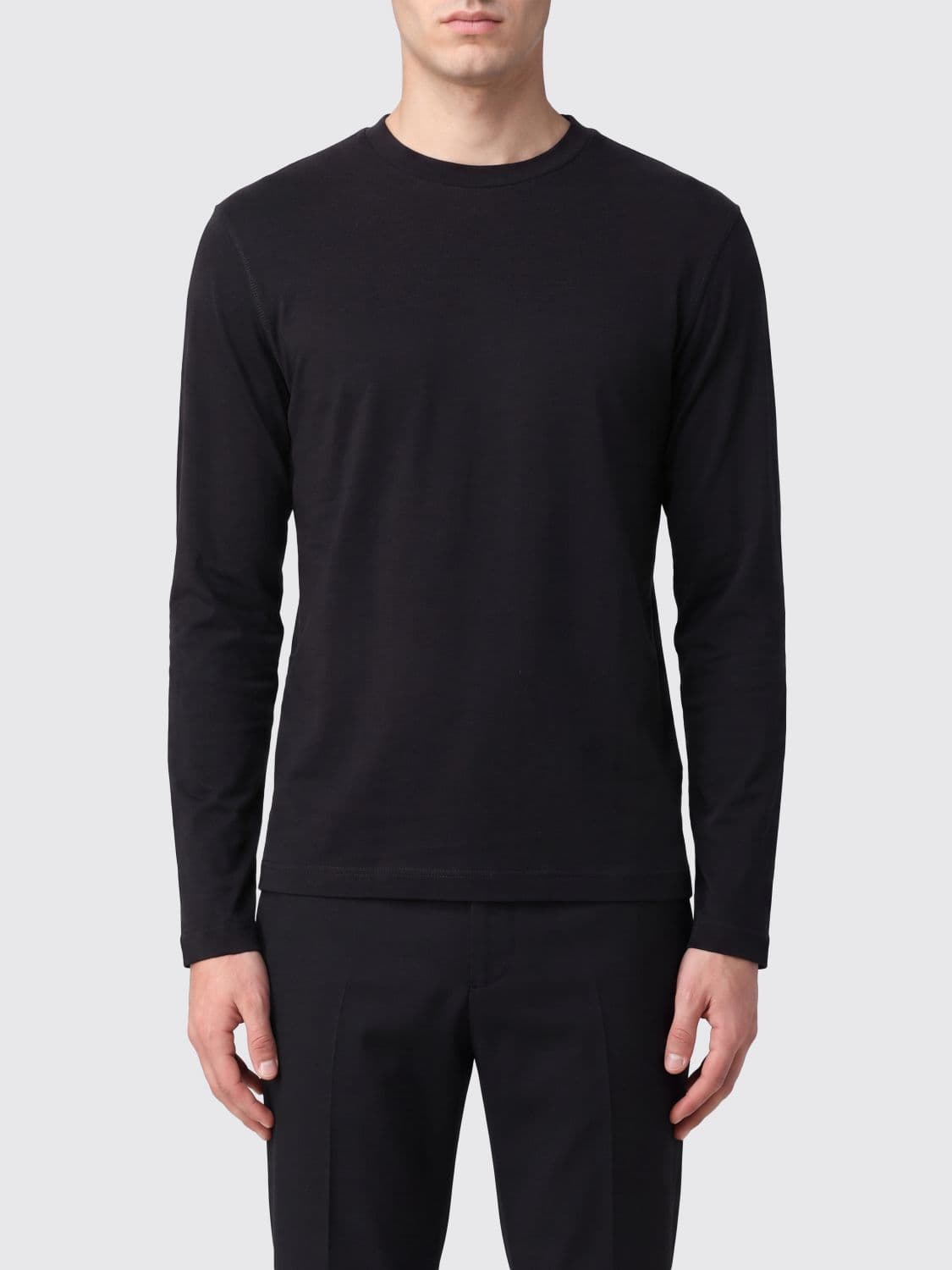 Jil Sander Set of 3 Long-Sleeved Cotton T-shirts