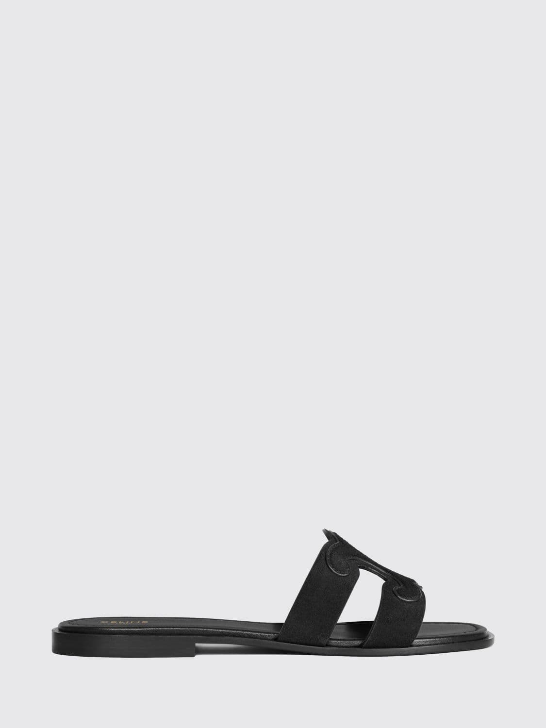 Celine Heeled Sandal Woman color Black