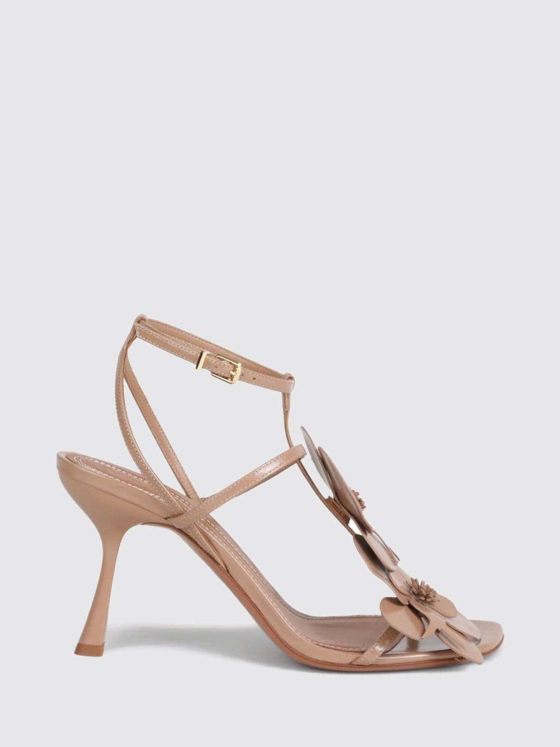 Zimmermann Heeled Sandal Woman color Biscuit