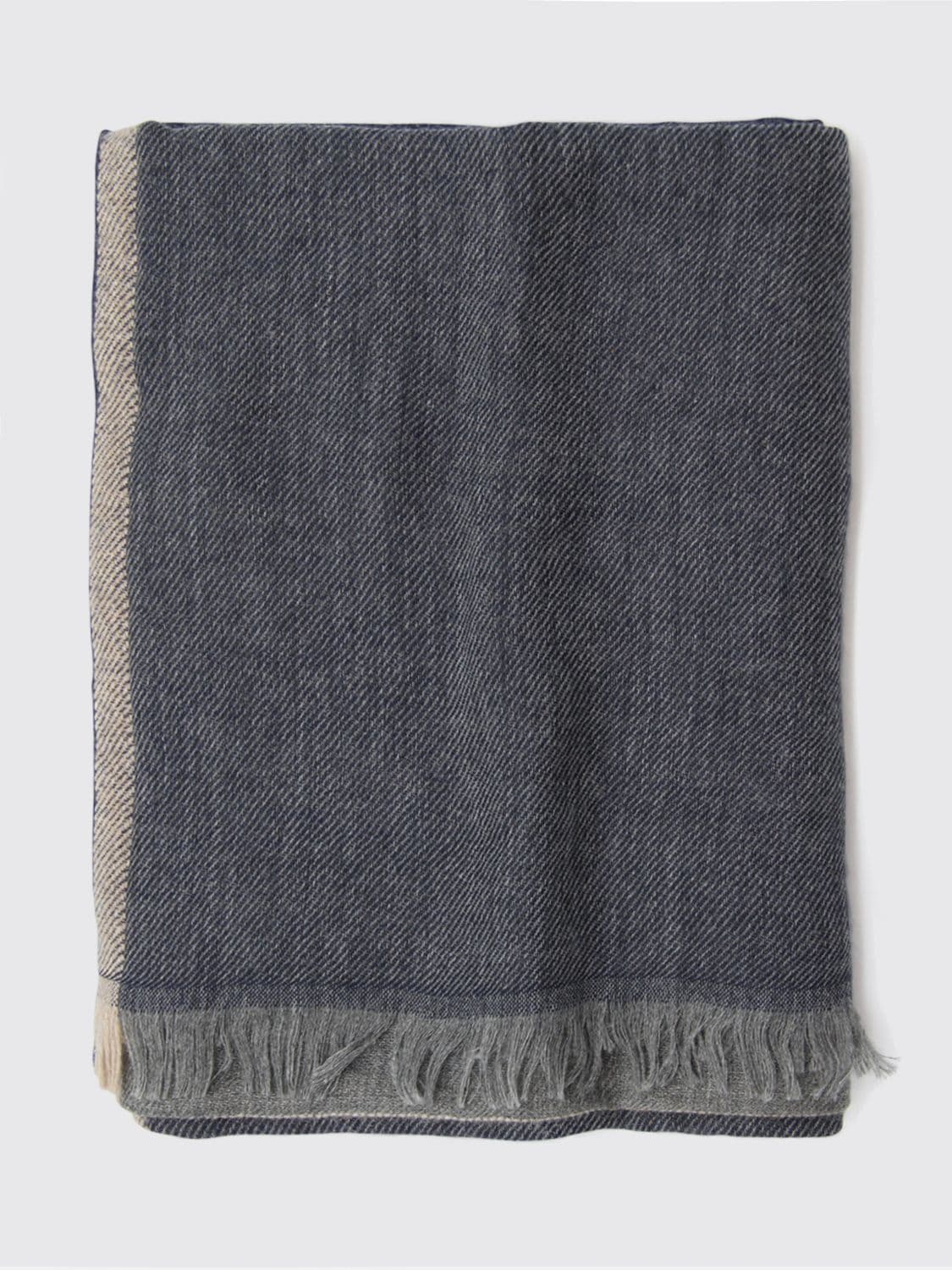 Brunello Cucinelli Cashmere and Silk Blend Scarf · OS