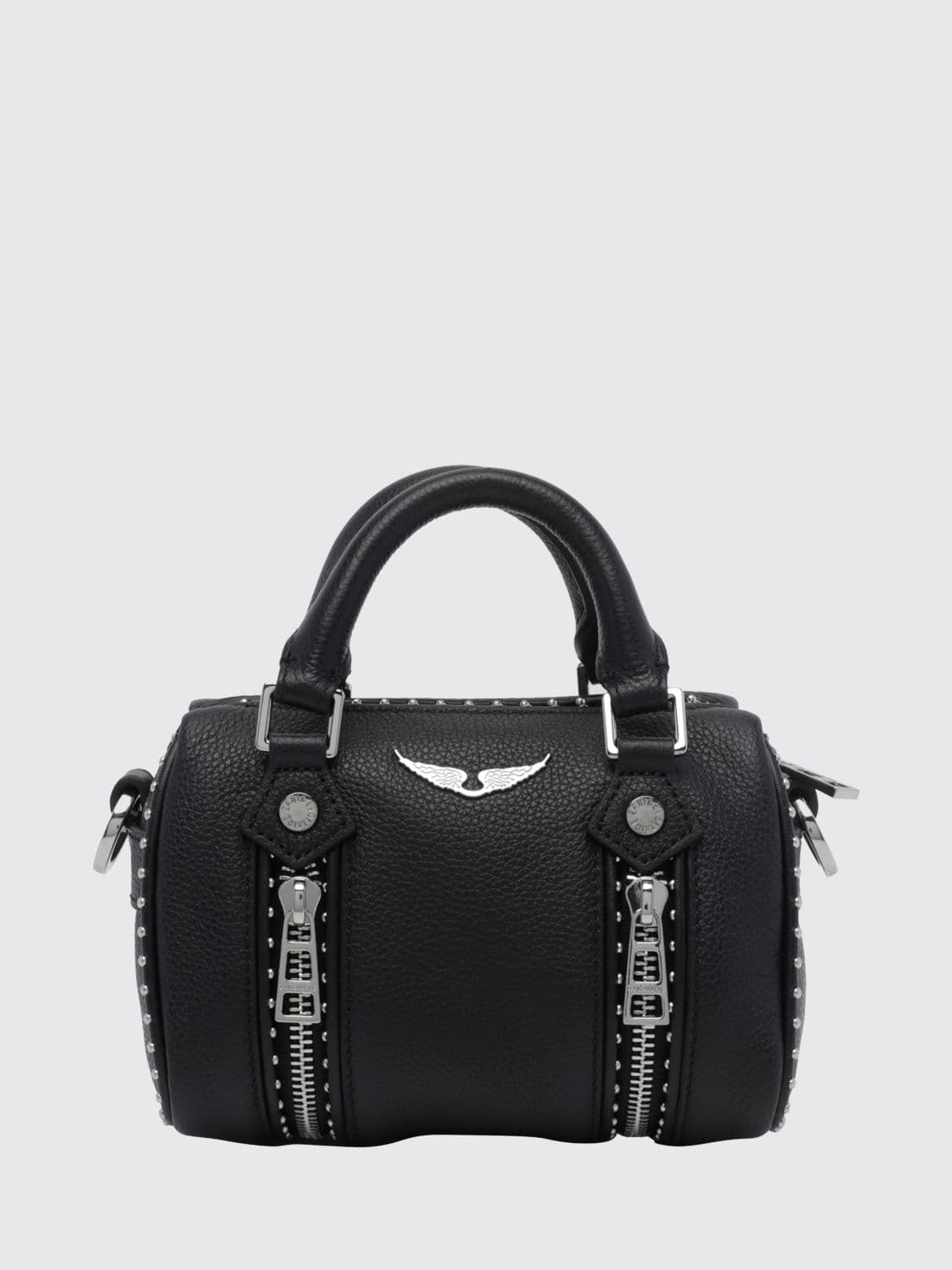 Zadig & Voltaire Sunny Studded Grained Calf Leather Mini Bag · OS