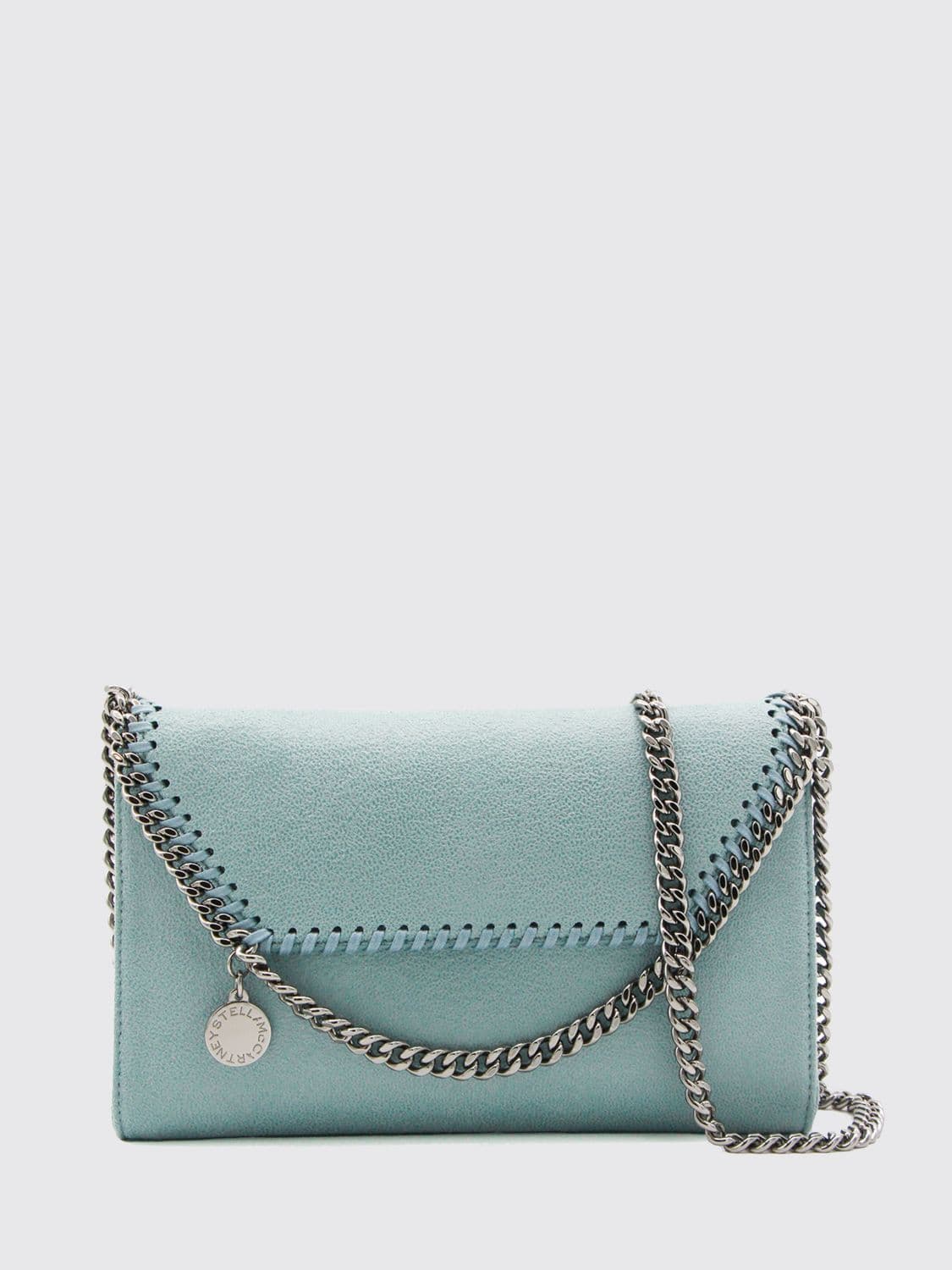 Stella Mccartney Falabella Wallet on Chain Mini Bag in Eco Alter Mat · OS