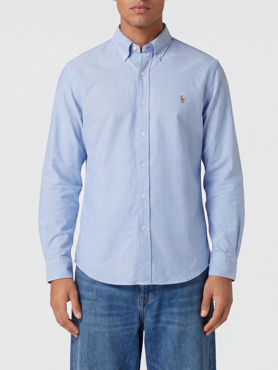 Polo Ralph Lauren Striped Cotton Button-Down Collar Shirt