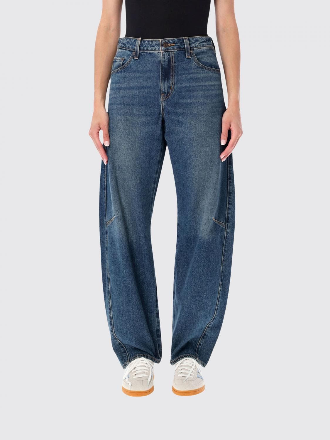 Levi's High-Waisted Baggy Jeans in Stretch Denim
