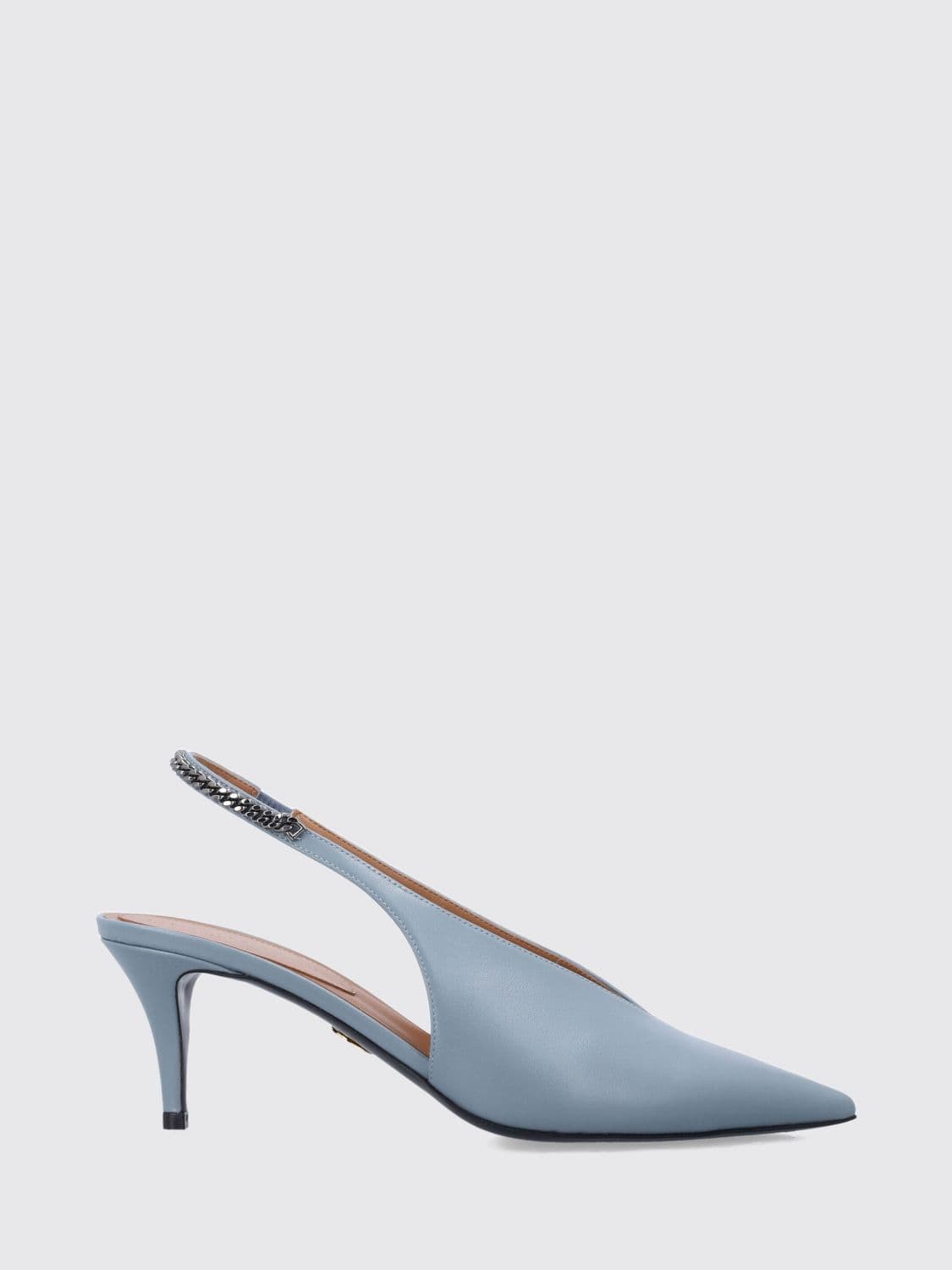 Stella Mccartney Slingback Court Shoes with Almond Toe and Stiletto Heel