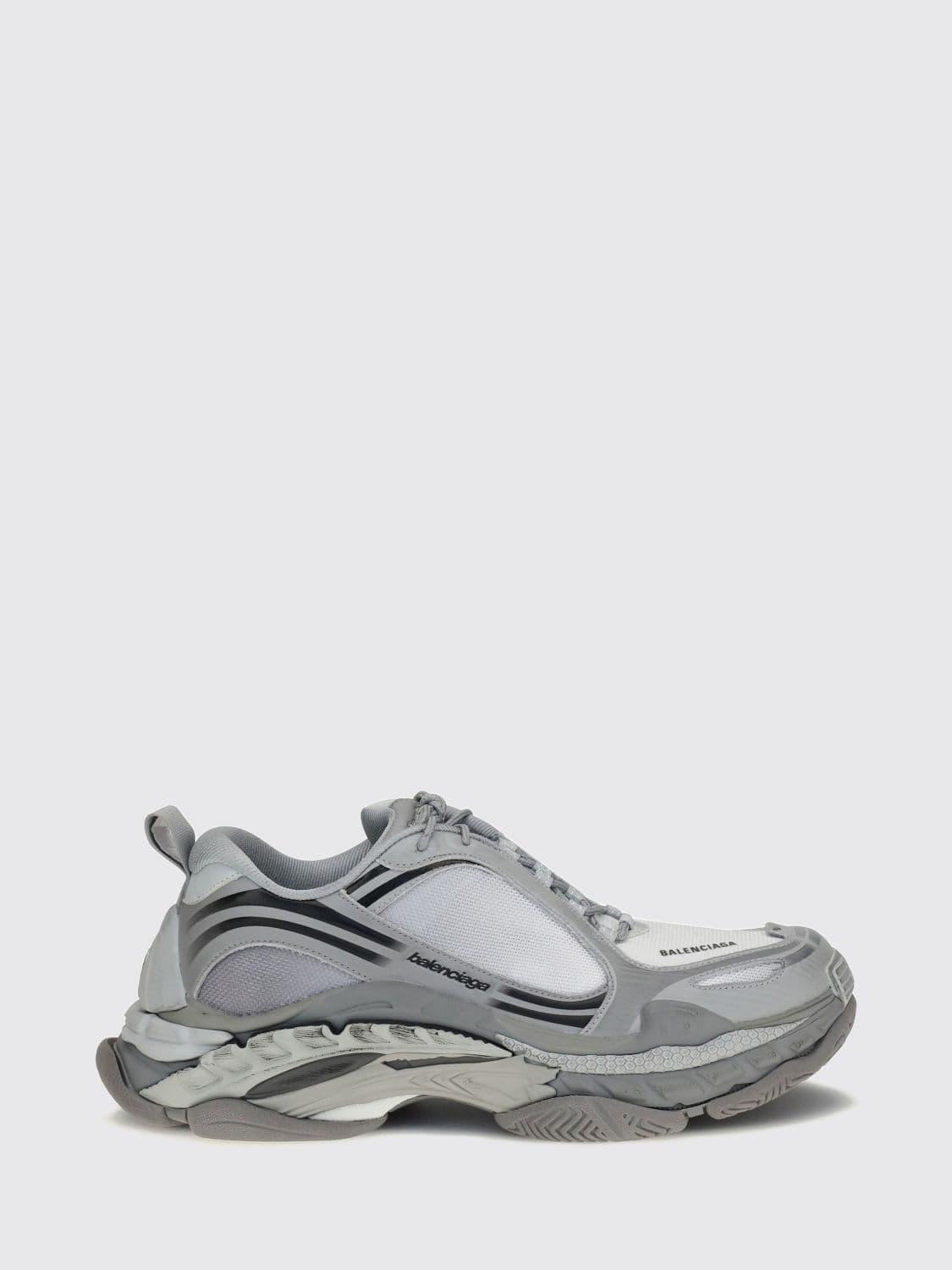 Balenciaga Triple S.2 Bi-colour Low Top Mesh Sneakers with Chunky Sole