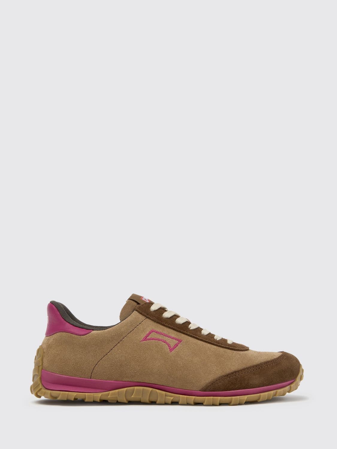 Camper Two-Tone Drift Walk Suede Trainers with Vibram Sole