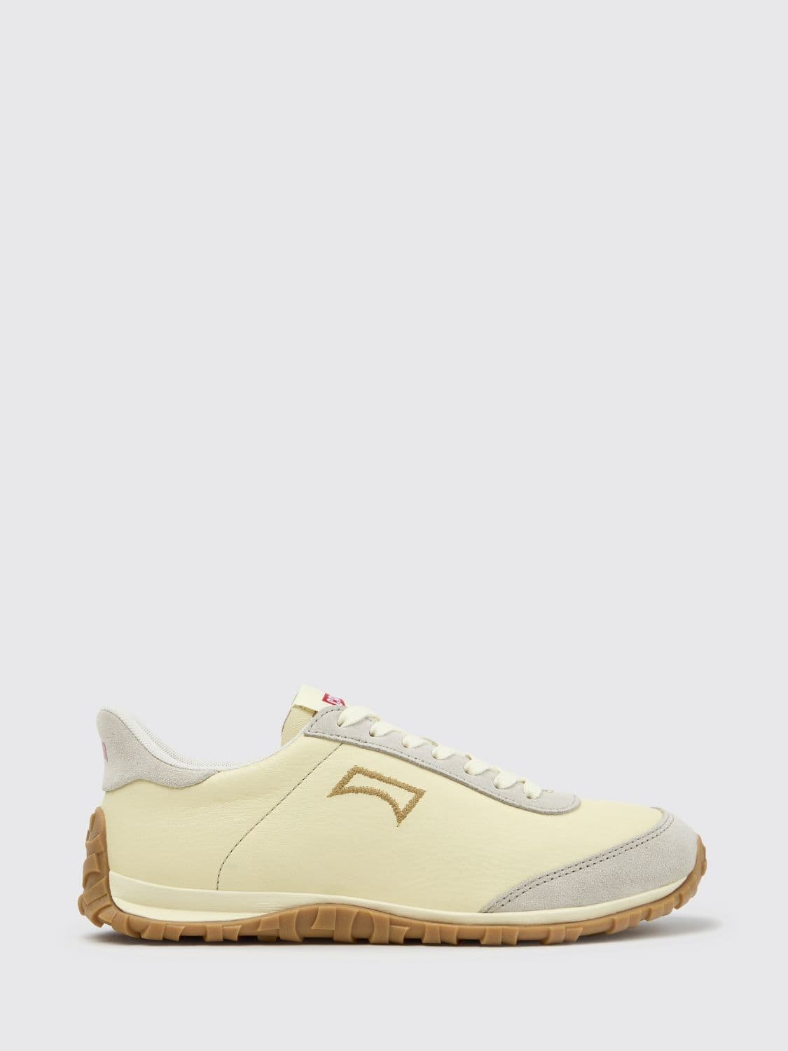 Camper Two-Tone Drift Walk Leather and Suede Trainers with Vibram Sole