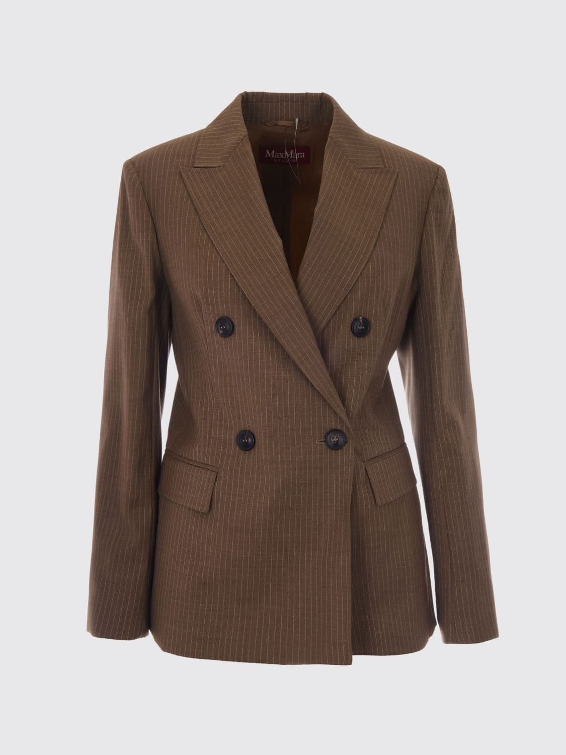Max Mara Studio Jacket Woman color Camel