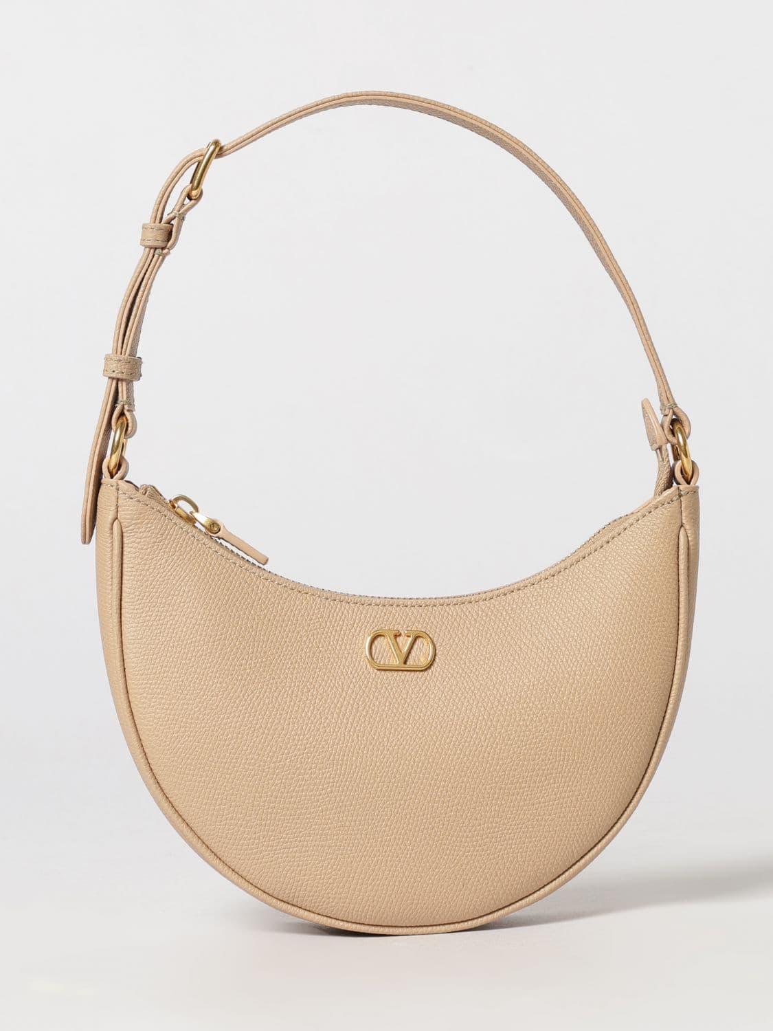 Valentino Garavani VLogo Signature Calfskin Mini Hobo Bag