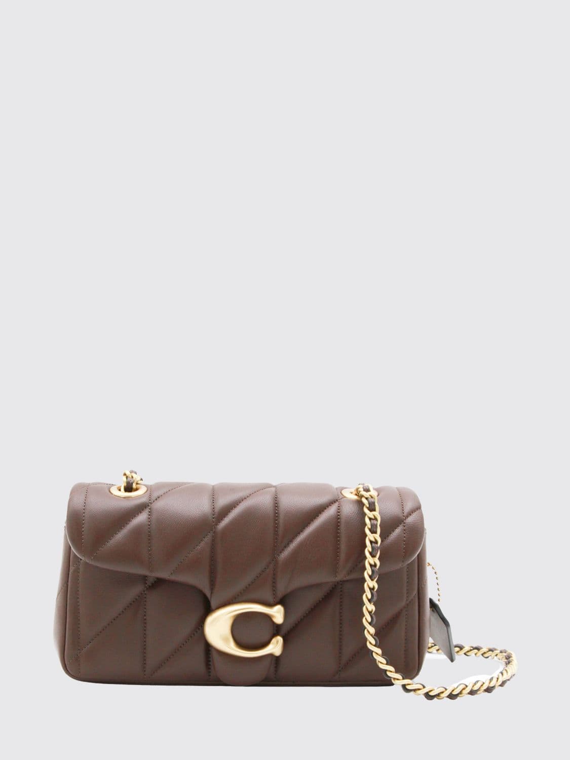 Coach Tabby Mini Matelassé Leather Shoulder Bag with a Sliding Strap