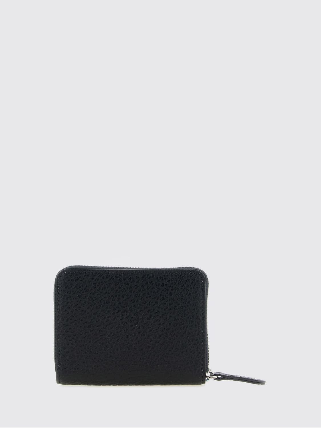 Maison Margiela Grained Leather Zip-Around Wallet with Four Stitches Logo · OS