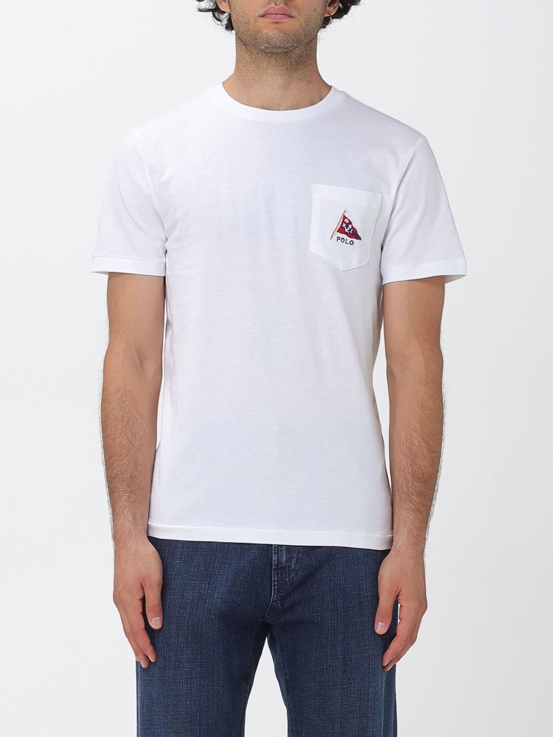 Polo Ralph Lauren Teddy Bear Print Cotton T-Shirt