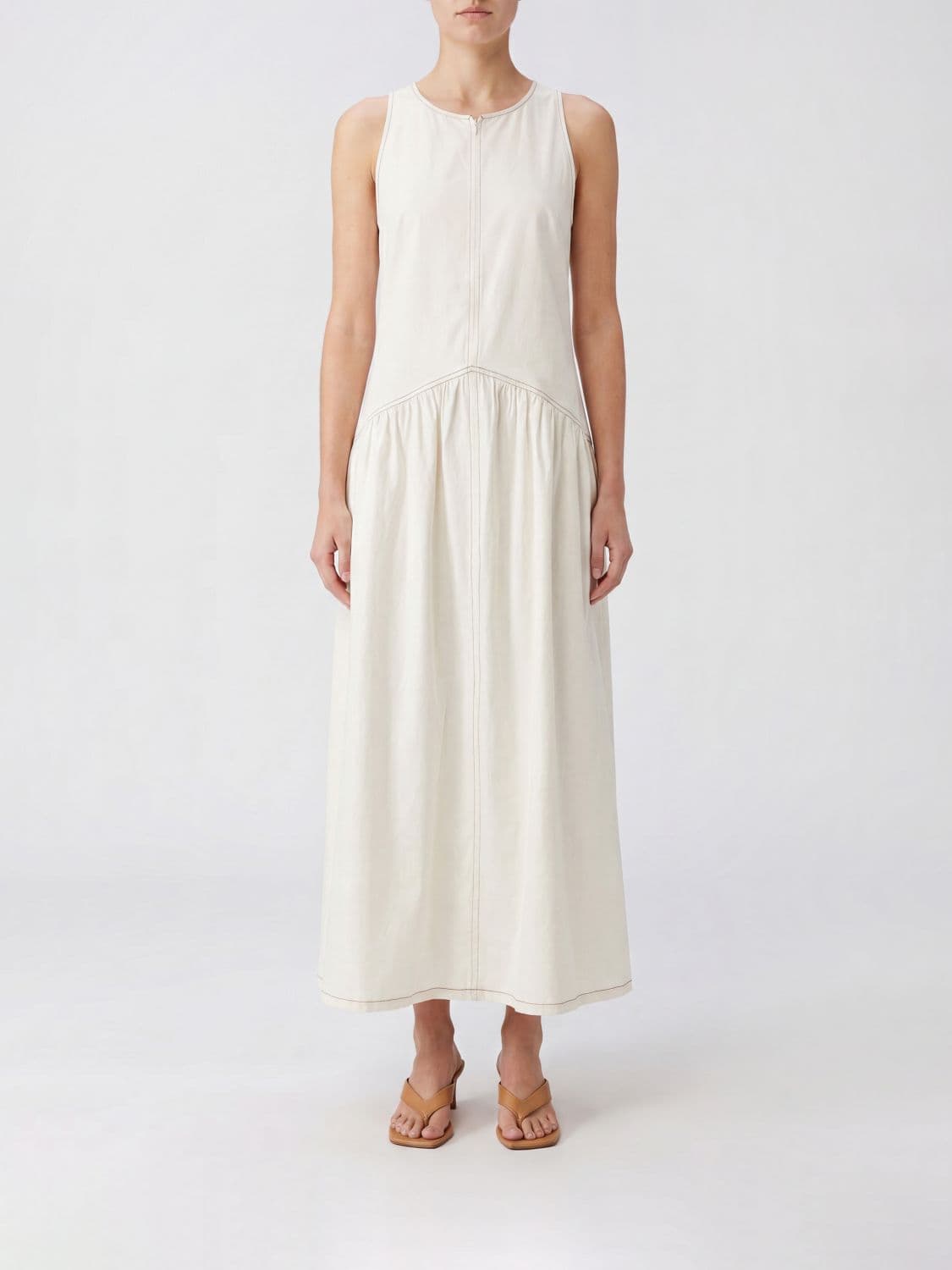 Baum Und Pferdgarten Sleeveless A-Line Maxi Dress in Organic Cotton