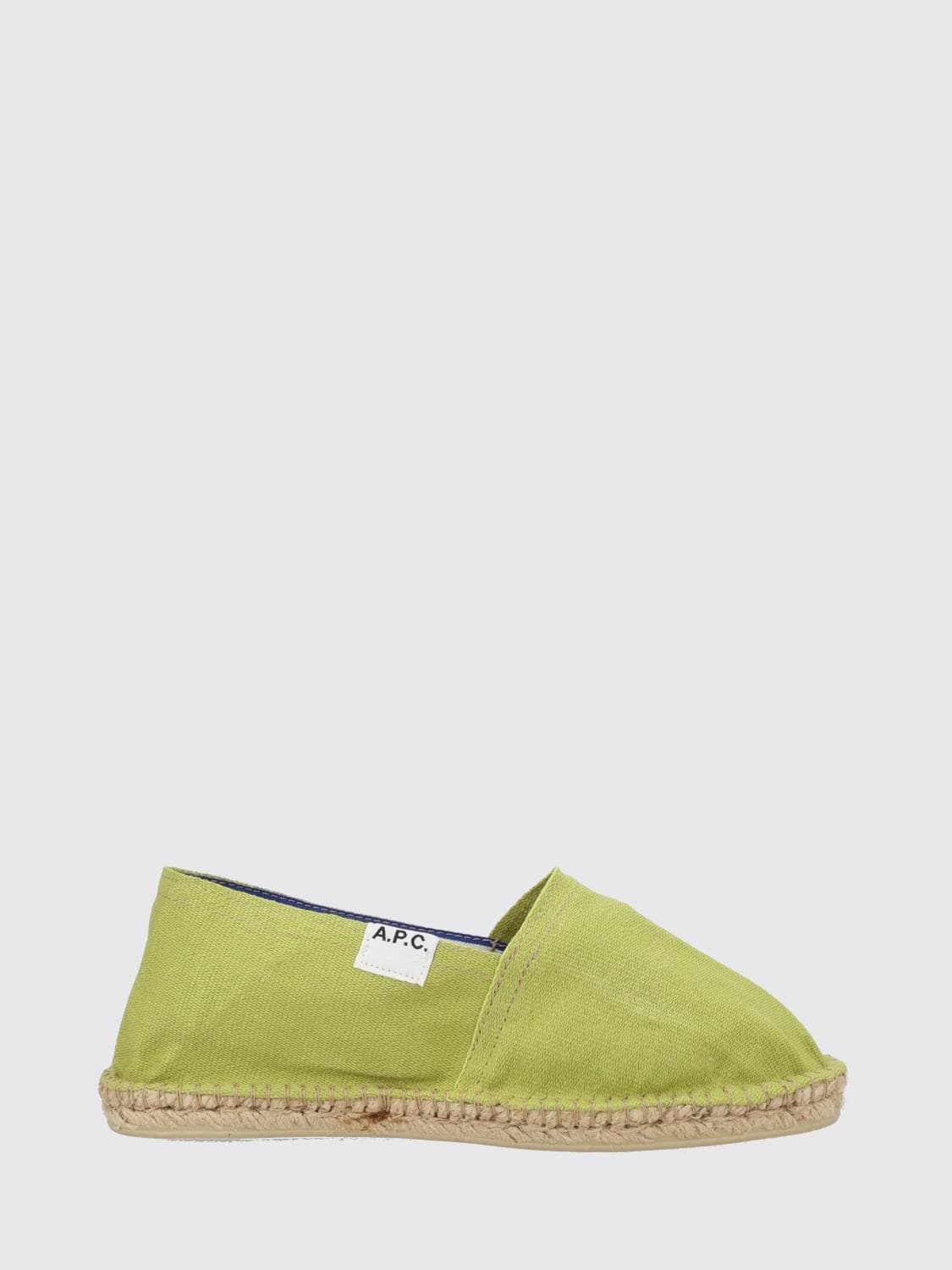 A.p.c. A. P.C. Cotton Espadrilles with Round Toe and Low Heel
