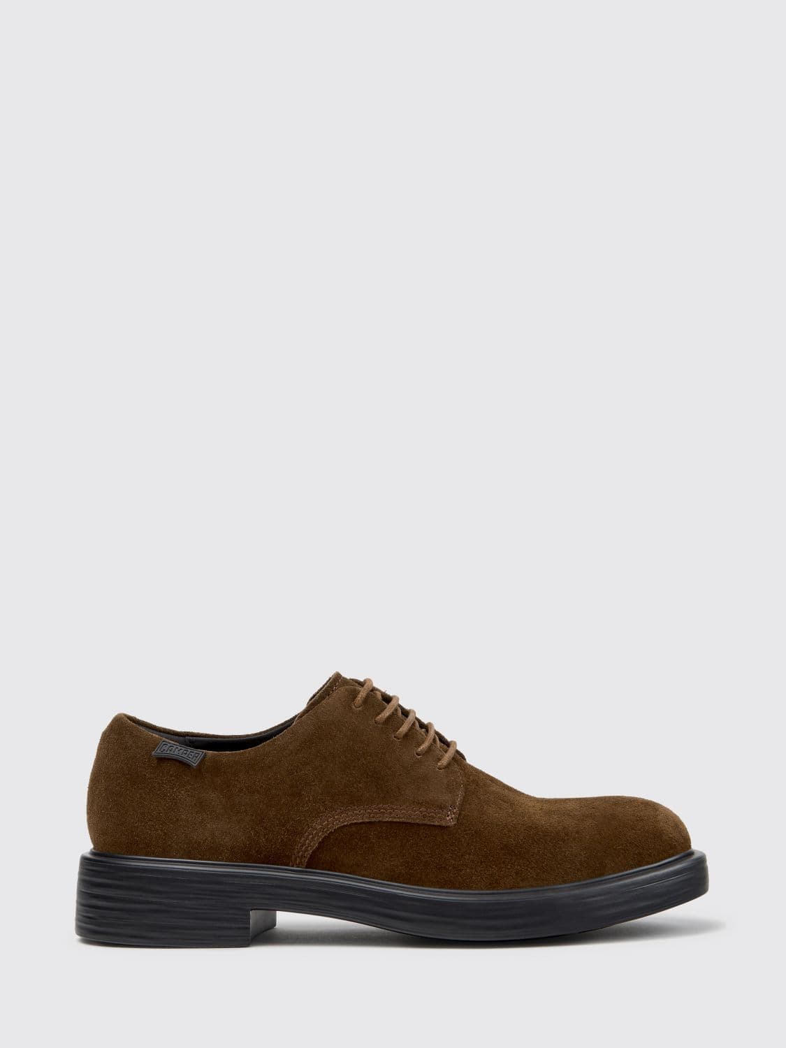 Camper Dean Suede Derby Shoes with XL Extralight Sole