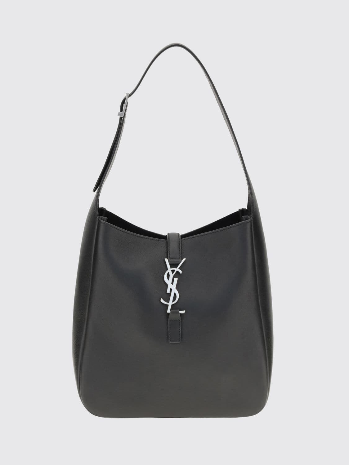 Saint Laurent Le 5 à 7 Mini Bag in Smooth Calfskin with YSL Buckle