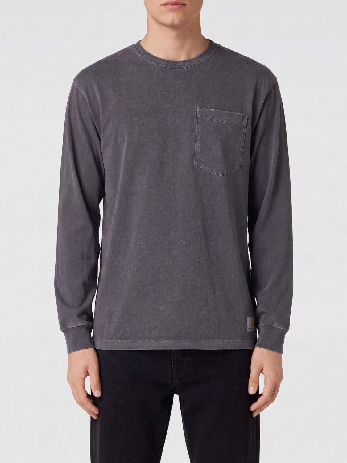 Carhartt Wip Long-Sleeve Pocket T-Shirt in Organic Cotton